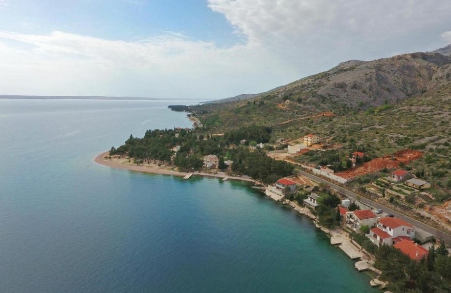 Meerblick der Immobilie G392, Starigrad Paklenica, Kroatien.