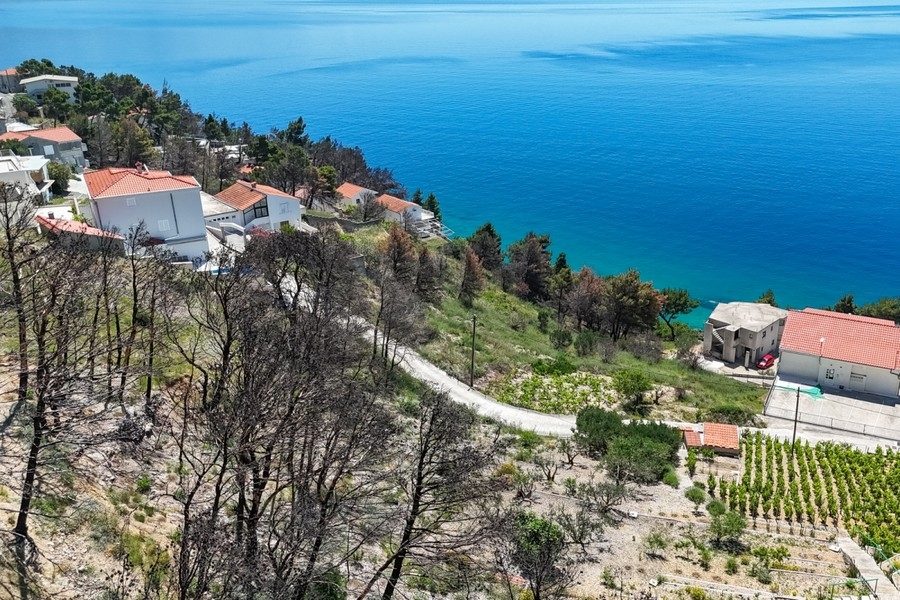 Baugrundstück in Marusici an der Riviera von Omis
