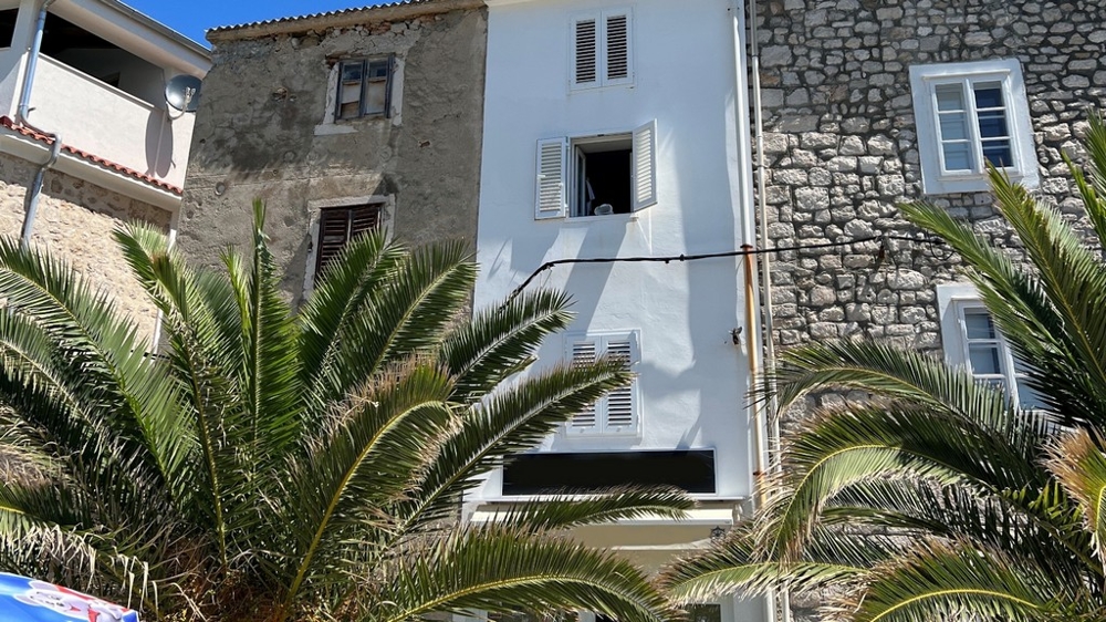 Haus auf der Insel Pag mitten in der Altstadt.