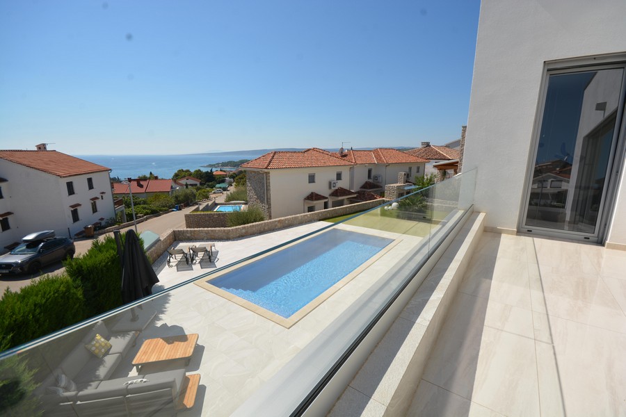 Kroatien Immobilien - Insel Krk, Haus Panorama Scouting H2327