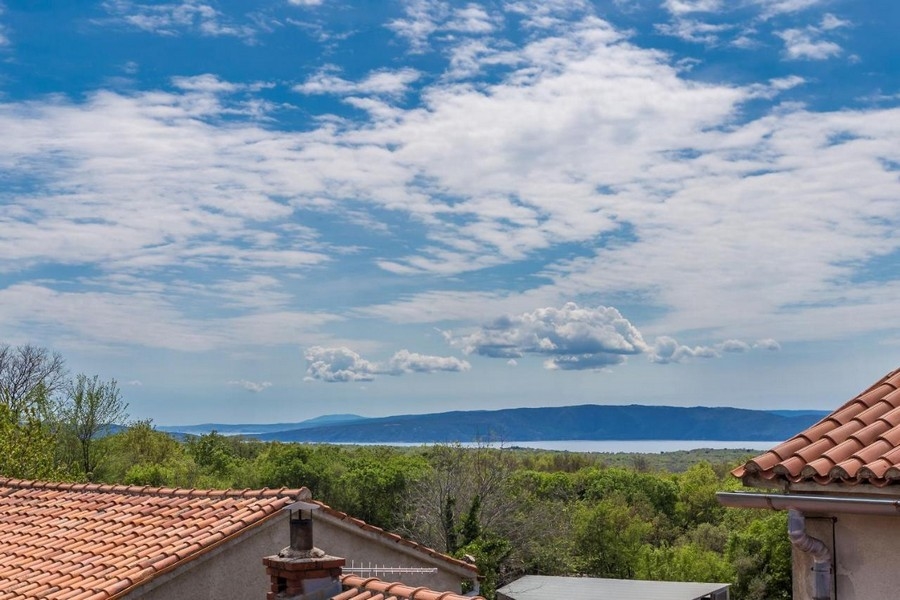 Meerblick der Immobilie H2660, Insel Krk - Panorama Scouting.