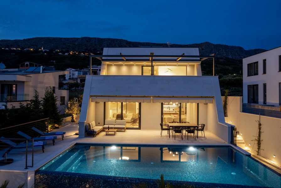 Rohbau der Villa H2769, Region Split - Kroatien.