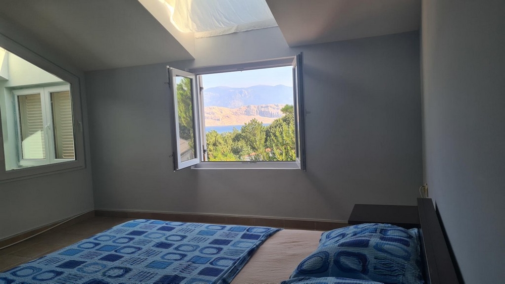 Schlafzimmer mit Meerblick