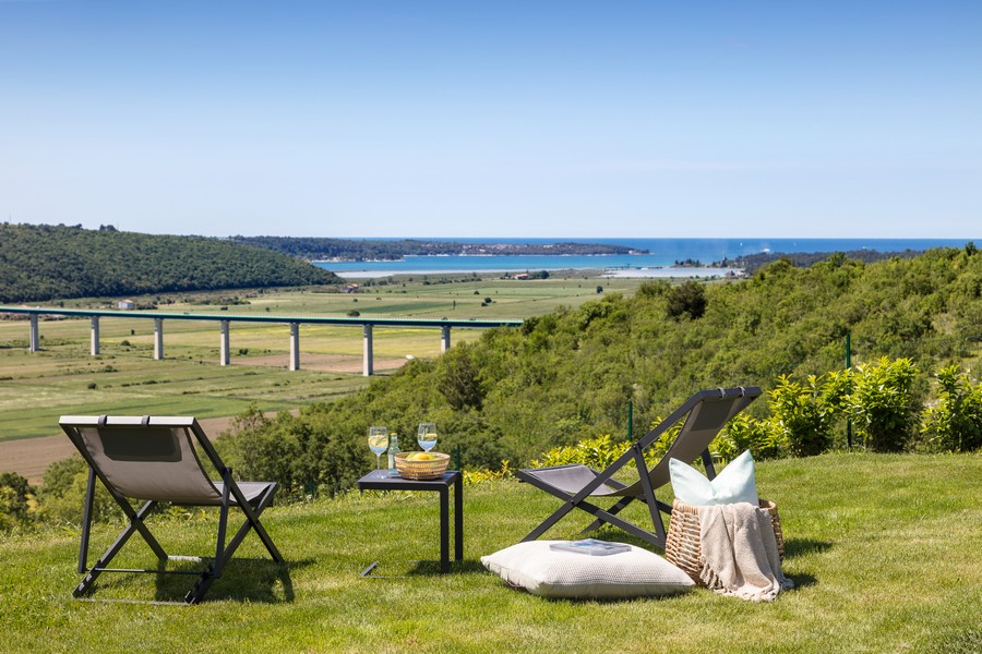 Villa mit schönem Meerblick zum Verkauf in Kroatien - Panorama Scouting H3039.