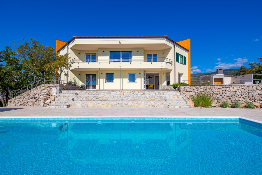 Moderne Villa zum Verkauf bei Crikvenica in Kroatien - Panorama Scouting Objekt H3417.