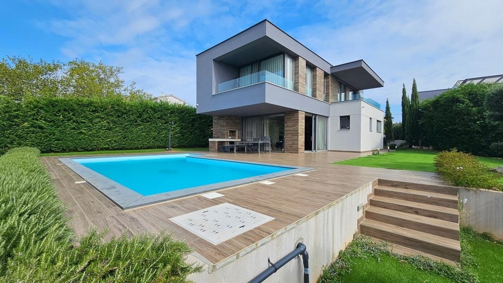 Moderne Villa mit Pool kaufen in Kroatien - Panorama Scouting H3436.