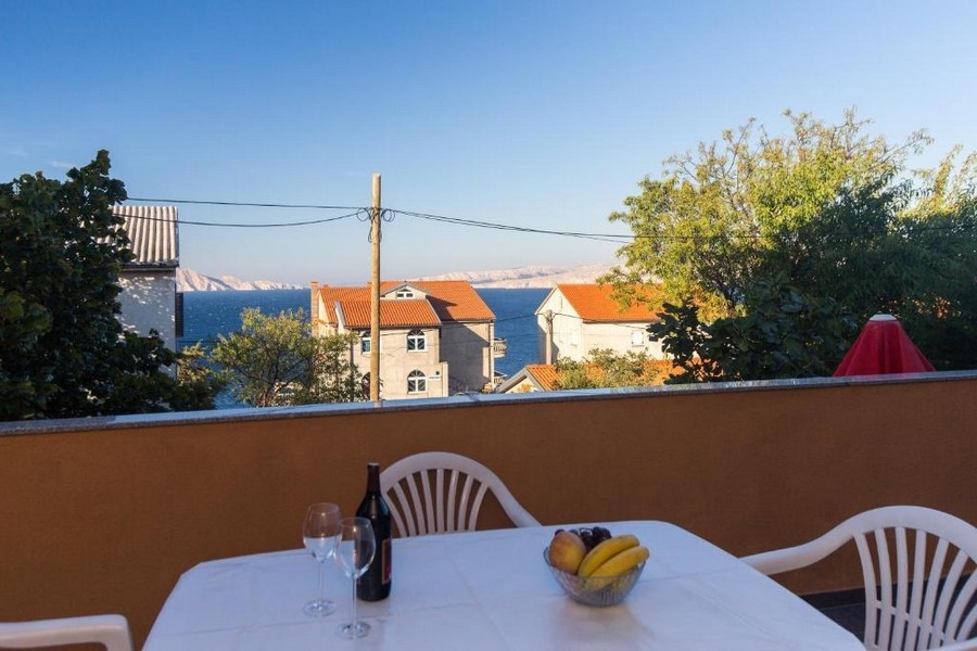 Terrasse mit Blick auf das Meer - Immobilie H3536.