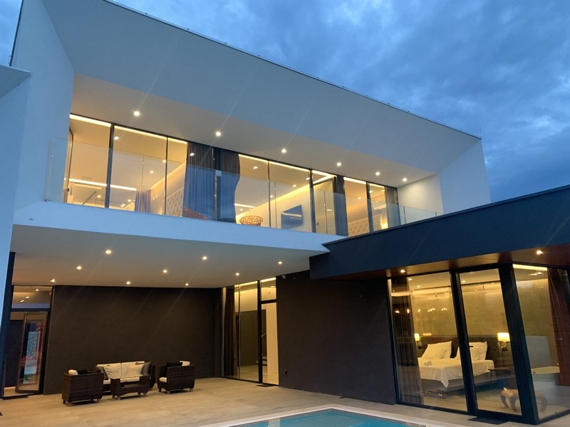 Moderne Villa zum Kauf in Istrien Kroatien.