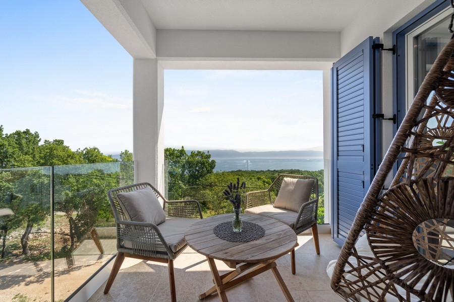 Terrasse mit Meerblick