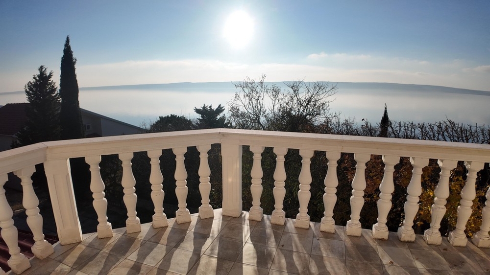 Balkon mit Meerblick - Immobilie H3781 in Kroatien.