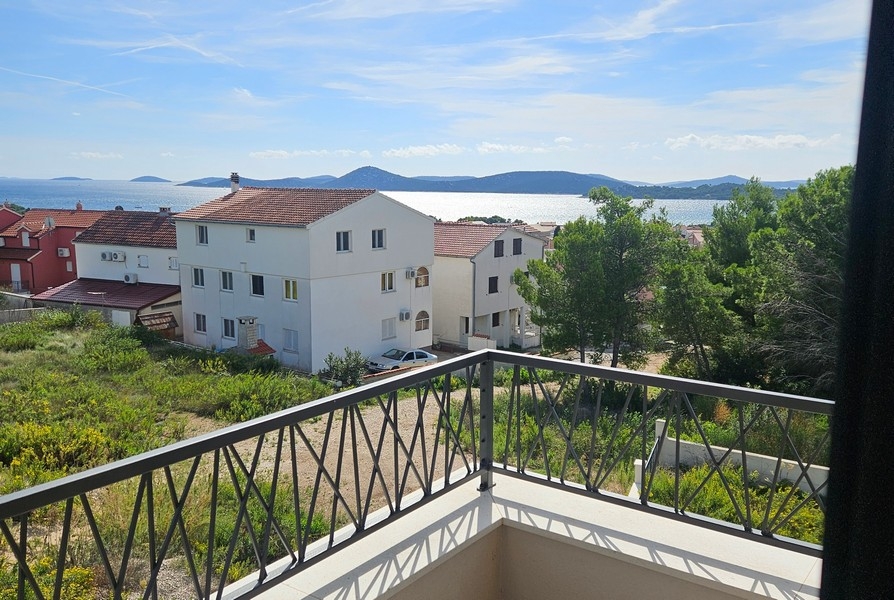 Meerblick von der Terrasse in Vodice