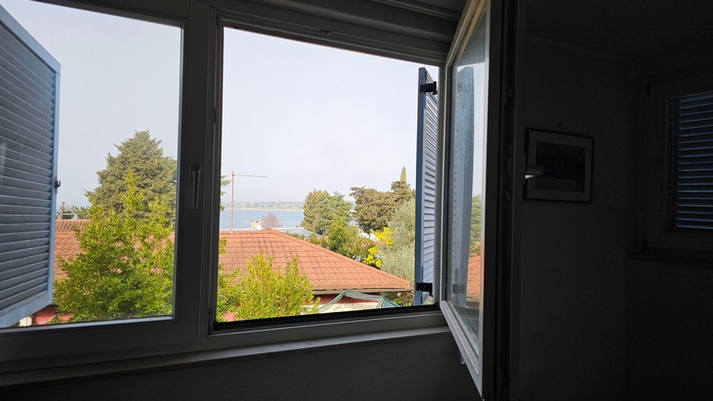 Meerblick aus dem Fenster