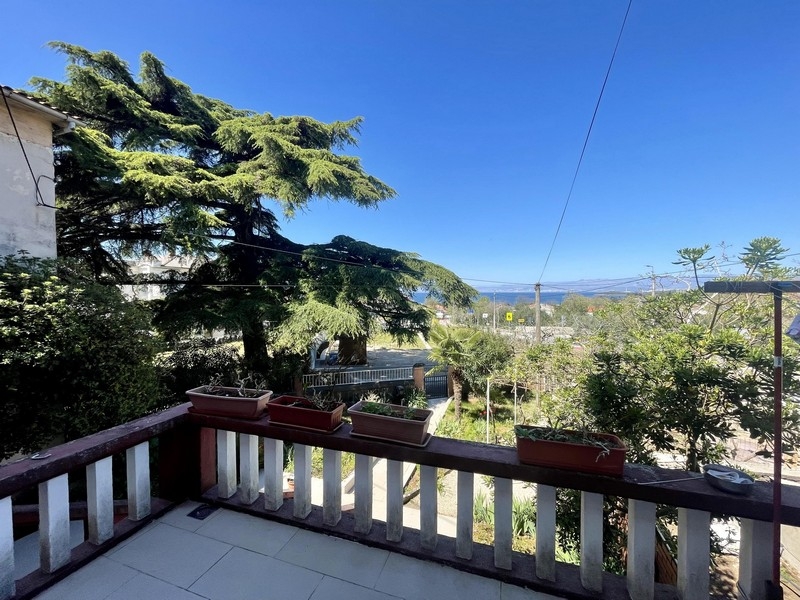 Meerblick des Hauses H3891, das auf Krk verkauft wird.