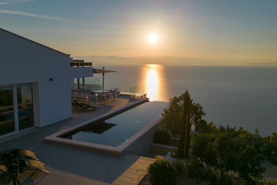 Villa mit Meerblick an der Riviera von Opatija - H3892.