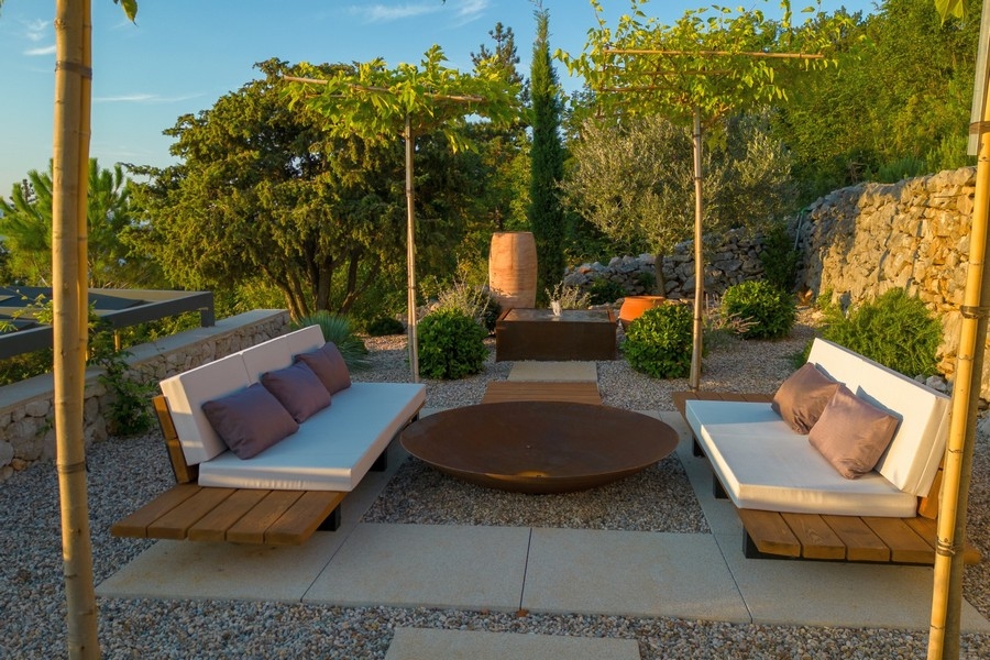 Beheizbarer Infinity-Pool mit Panoramablick