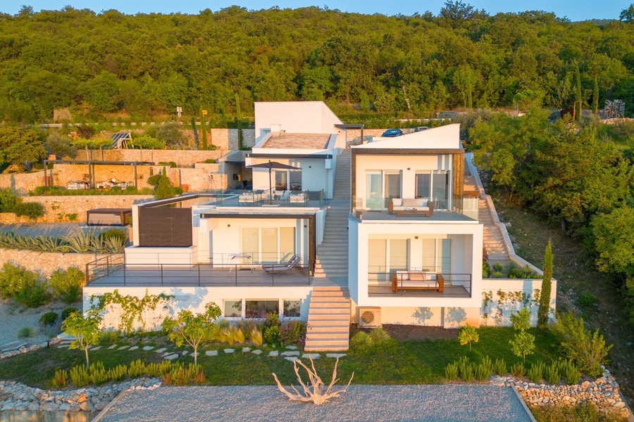 Moderne Villa kaufen bei Opatija in Kroatien - H3892.