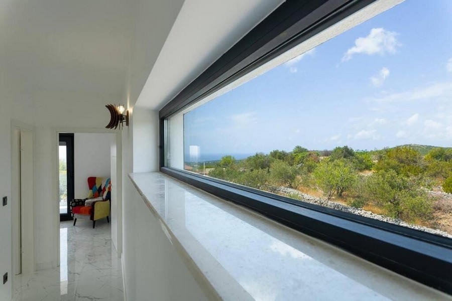 Blick in Kroatien auf das Meer.