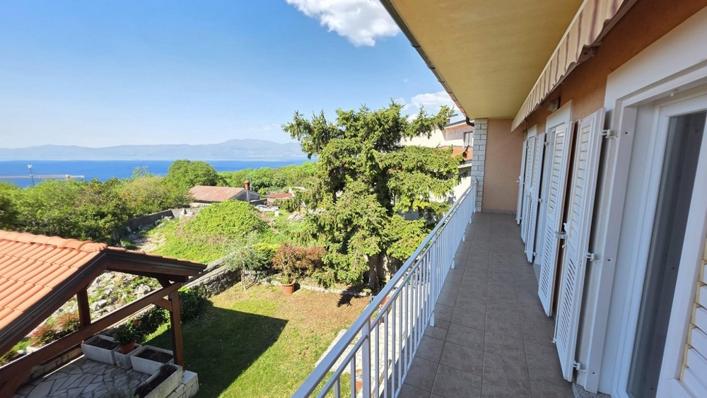 Balkon des Hauses H3901 - mit schönem Meerblick.