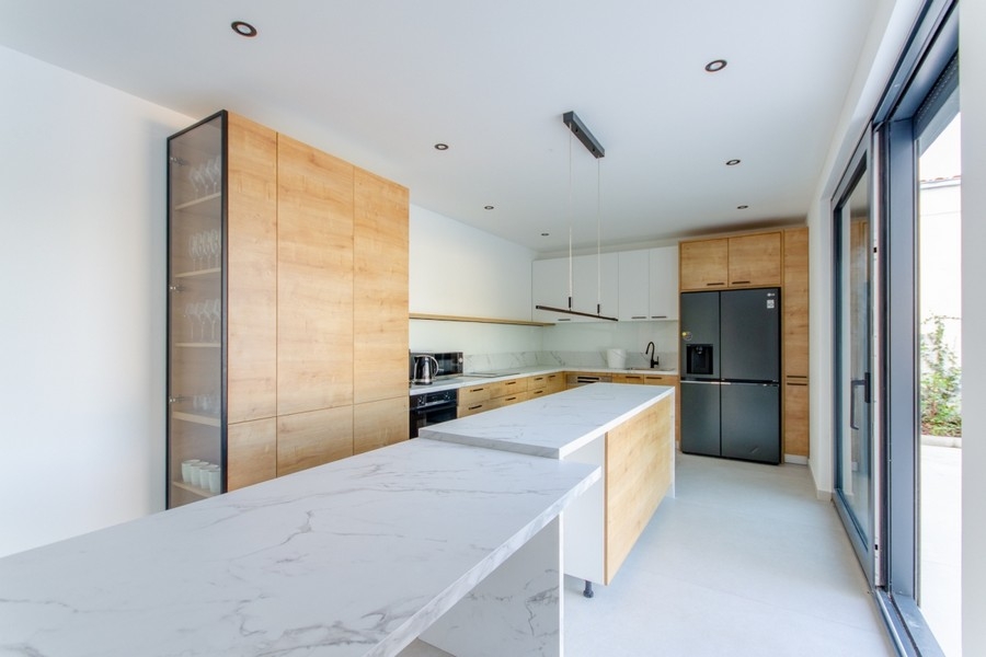 Küche der Villa H3903 auf Solta in Kroatien.