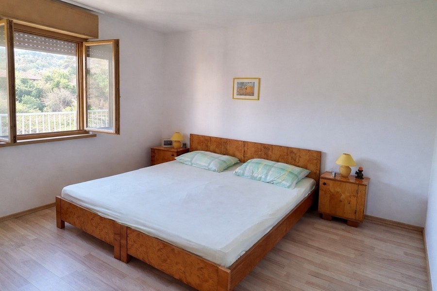 Schlafzimmer mit Doppelbett, Kroatien