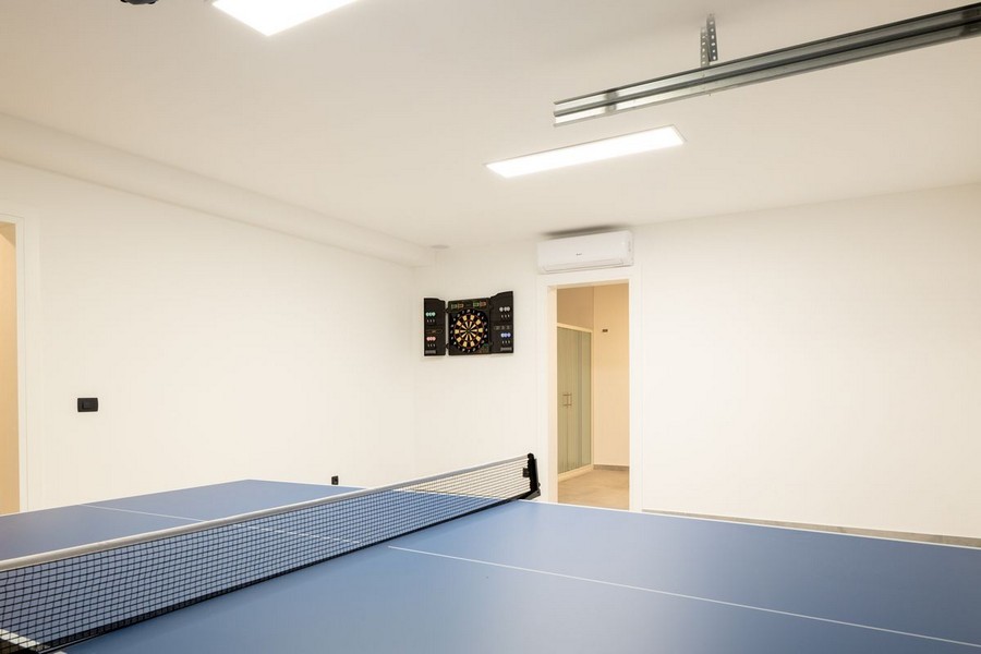 Hochwertiges Badezimmer der Villa