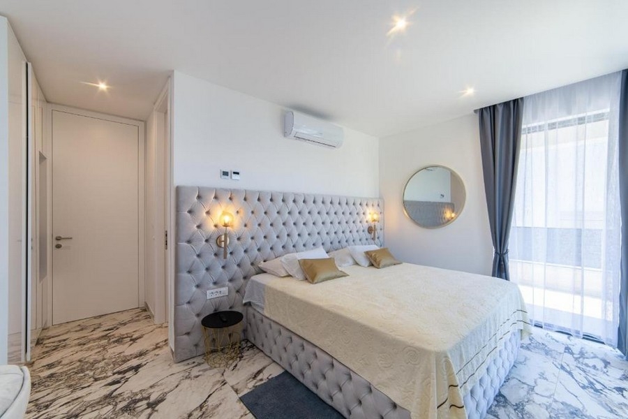Schlafzimmer mit Klimatisierung