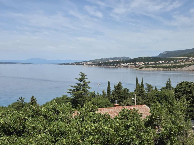 Meerblick auf die Kvarner Bucht in Klenovica