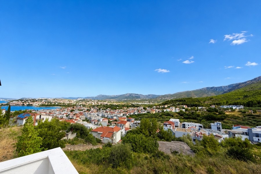 Meerblick vom Haus in Podstrana bei Split