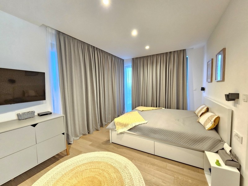 Schlafzimmer mit Doppelbett