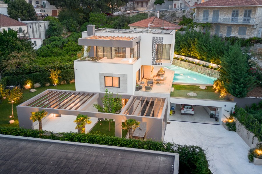 Luxusvilla mit Infinity-Pool und Meerblick in Splitska auf Brac - H4083