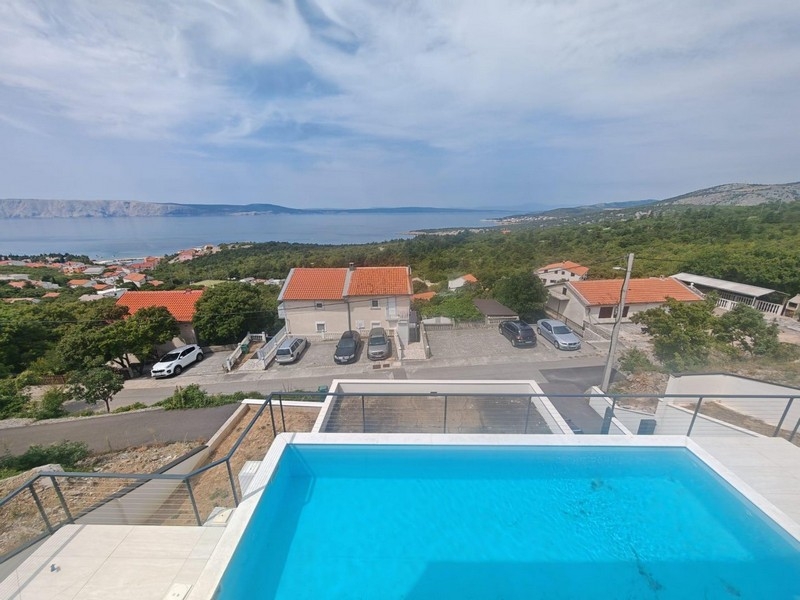 Haus kaufen in Kroatien - Villa mit Pool und Meerblick in Klenovica