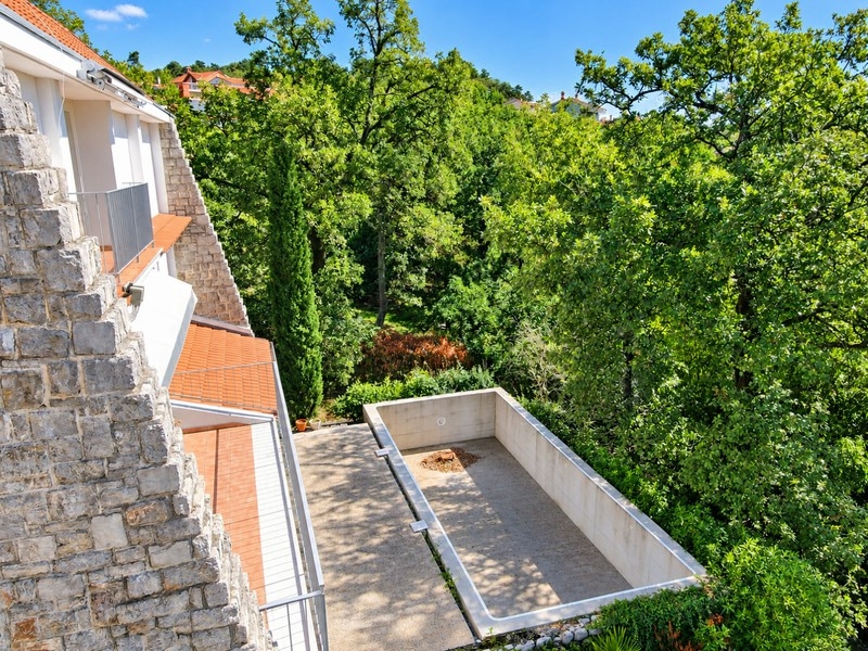 Haus mit Meerblick und großem Garten in Matulji bei Opatija