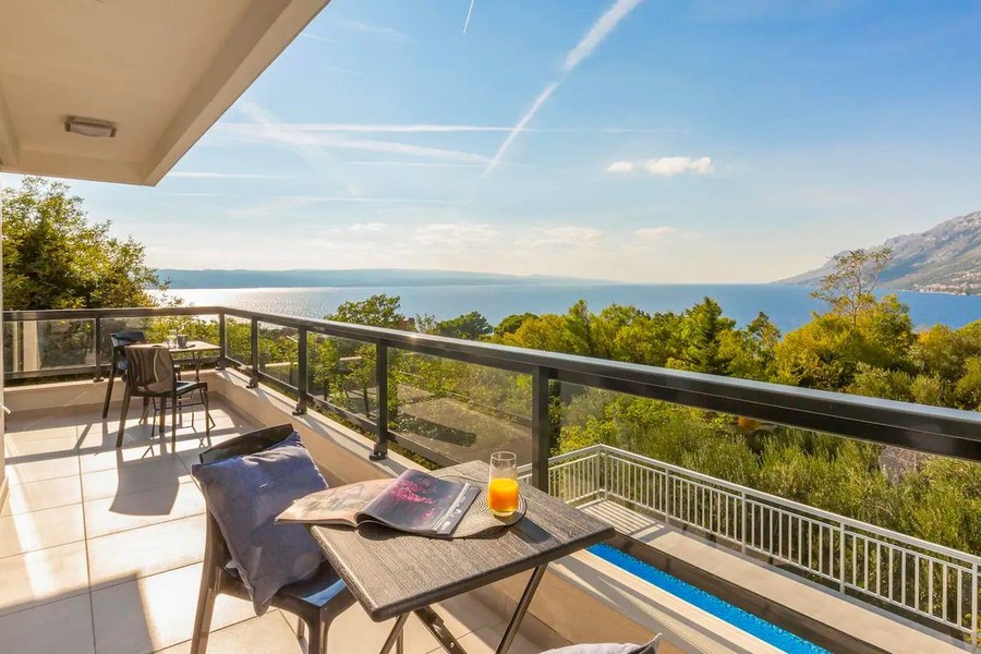 Villa mit Meerblick in Makarska