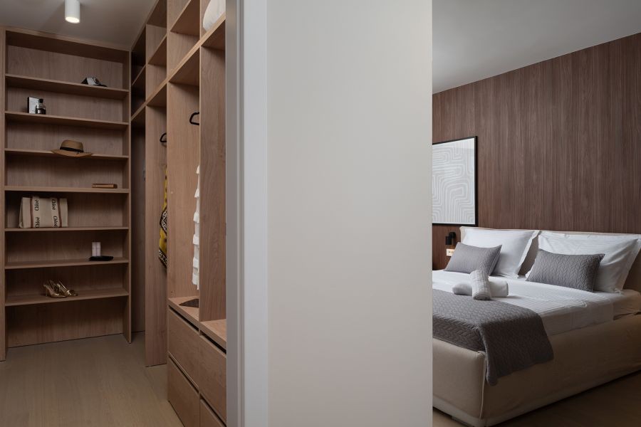 Schlafzimmer mit Ankleide