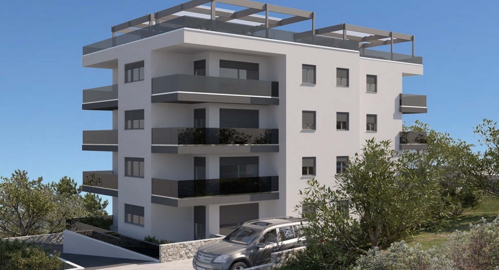 Wohnungen kaufen in Kroatien, Mittel-Dalmatien, Insel Ciovo + Trogir - Panorama Scouting Immobilien A2467, Kaufpreis: 222.000 EUR - Bild 1