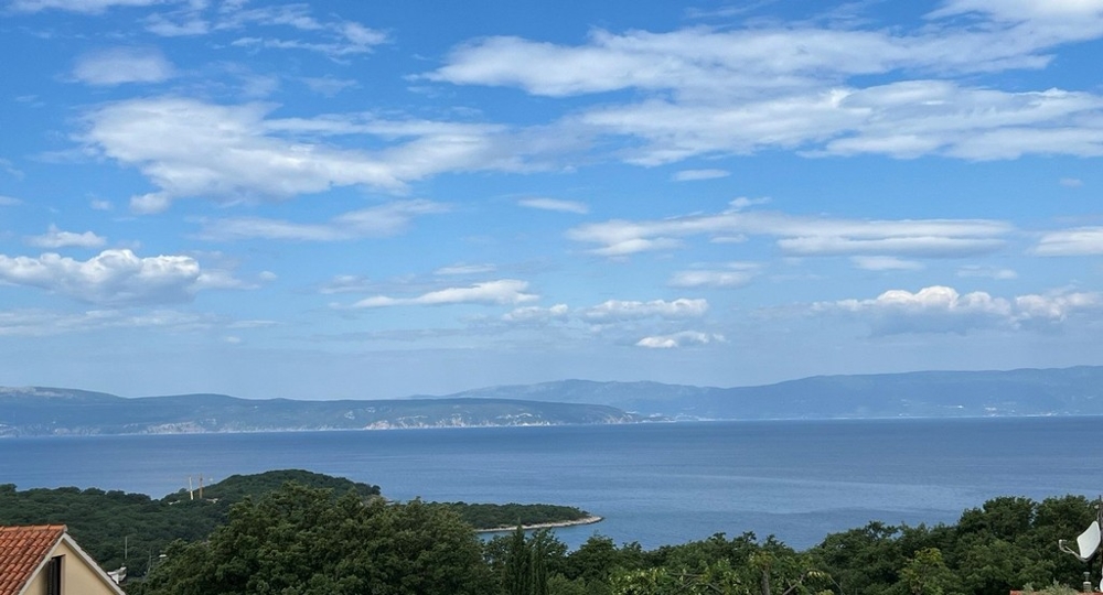 Blick der Wohnung A2925, die in Kroatien auf der Insel Krk aktuell zum Verkauf angeboten wird.