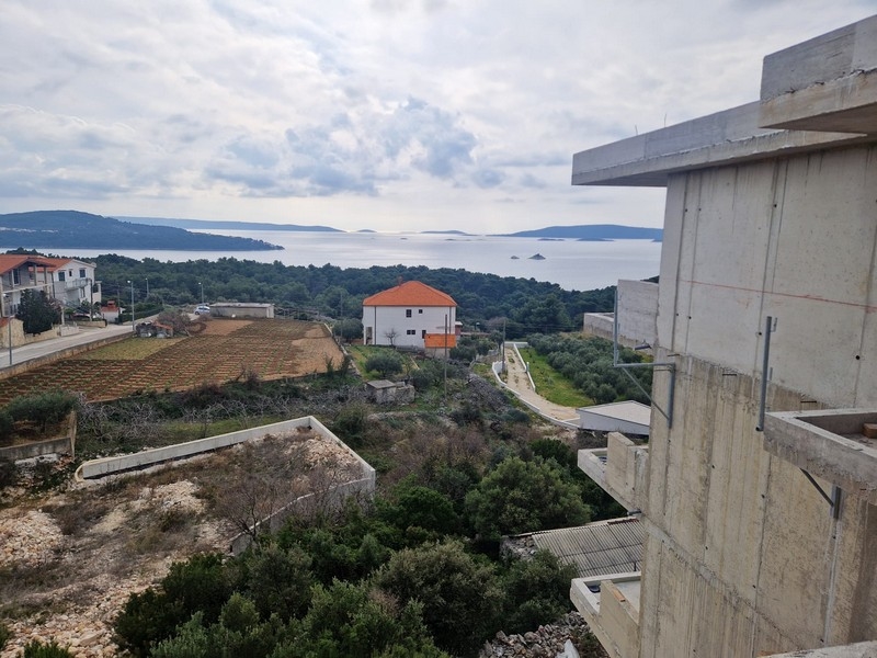 Neubau-Appartements in Kroatien kaufen - Panorama Scouting A3009 bei Trogir in Dalmatien.