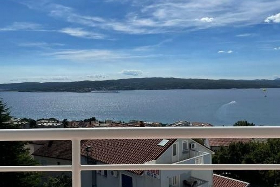 Aussichtsbalkon eines Appartements in Kroatien mit Meerblick - Panorama Scouting