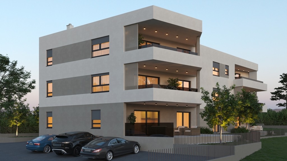 Moderne Neubauwohnung in schöner Lage, Immobilie Kroatien, 900 Meter vom Zentrum Vodice entfernt