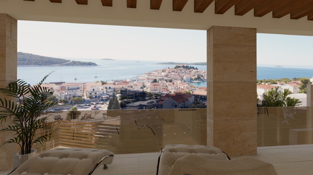 Wohnungen mit Meerblick zum Verkauf in Kroatien - Panorama Scouting A3329.