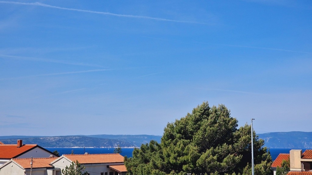 Meerblick der Immobilie A3409 auf der Insel Krk im Ort Punat.