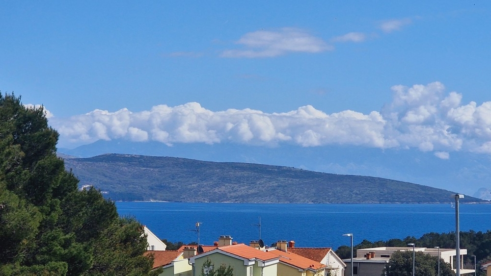 Meerblick der Immobilie A3419, die in Kroatien zum Verkauf steht.