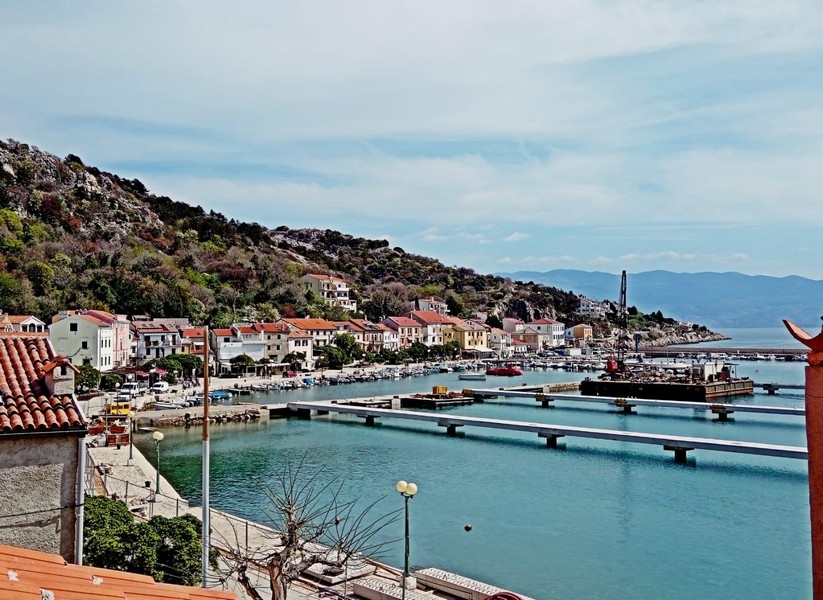 Meerblick der Immobilie A3637 auf der Insel Krk.