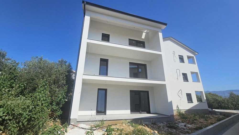 Neues Appartement nahe dem Meer zum kauf auf der Insel Krk in Kroatien.