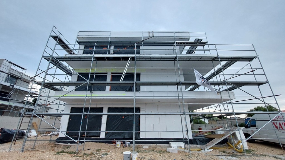 Neue Wohnungen in Novalja, Kroatien zum Verkauf.