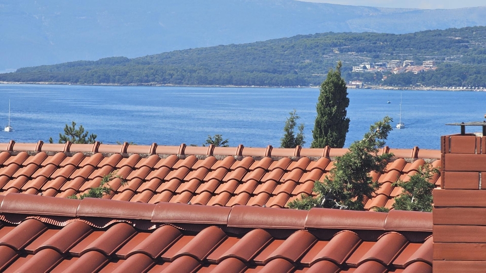 Wohnung mit Meerblick günstig zum Kauf in Punat auf der Insel Krk.