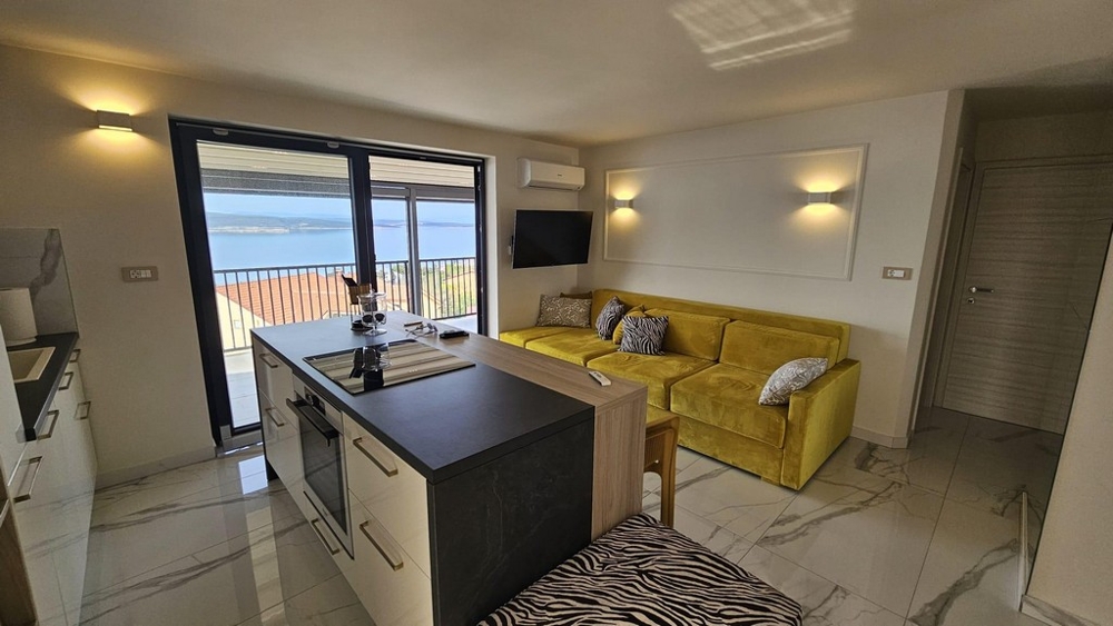 Moderne Wohnung mit Meerblick zum Kauf in Kroatien.