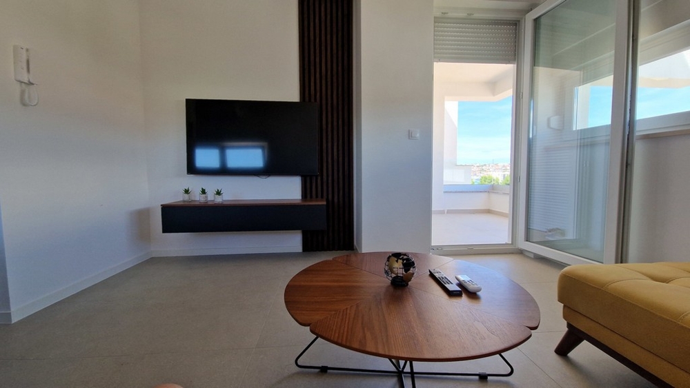 Möblierter Wohnbereich der Immobilie A3781 in Kroatien - Panorama Scouting.