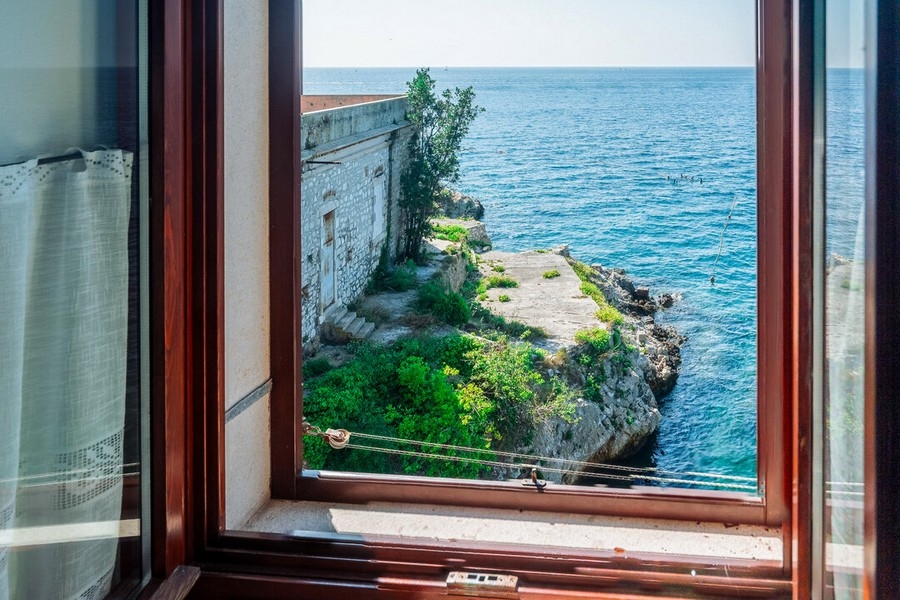 Panorama-Meerblick der Immobilie A3796 in Kroatien - Panorama Scouting.