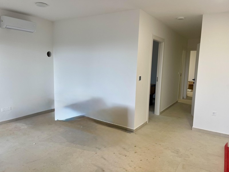 Wohnbereich der neuen Erdgeschosswohnung in Omisalj